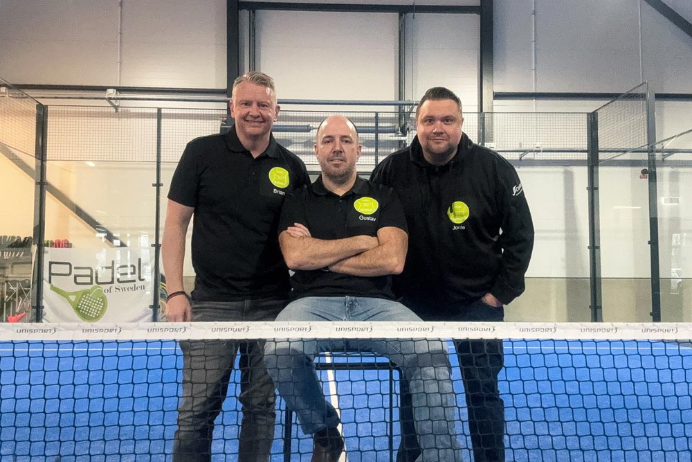 grundarna-1000px Gustav, Brian och Jonte som håller i nätverket Business to padel